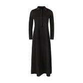 Maxi Polo Beaded Collar Dress