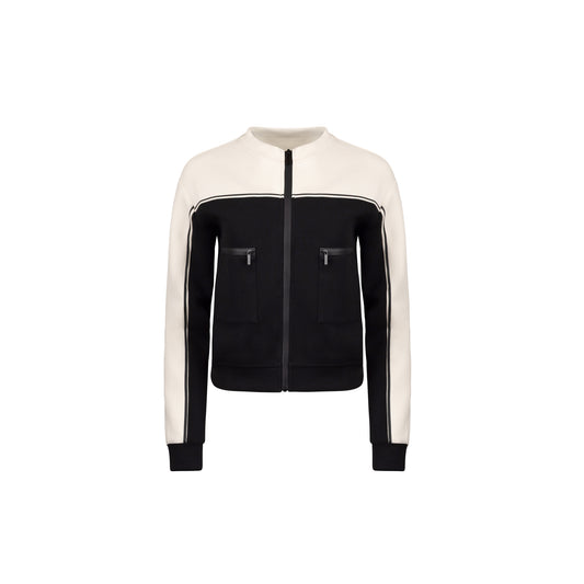 Colorblock Zipper Jacket